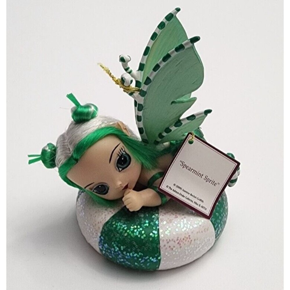 Ashton Drake Spearmint Sprite A Fairy Sweeet Christmas Jasmine Becket Griffith